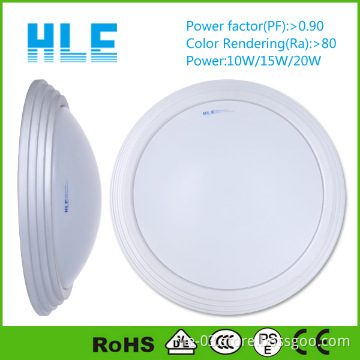 10w 15w 18w 20w 25w High grade Microwave sensor led ceiling lights for